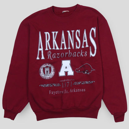 90s Fayetteville, Arkansas Razorbacks Crewneck - backtovida