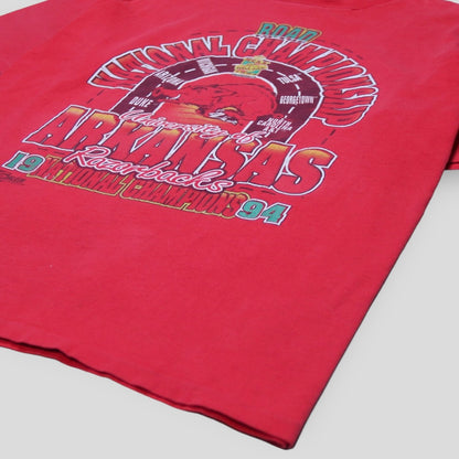 1994 Razorbacks Road To National Championship T-Shirt - backtovida