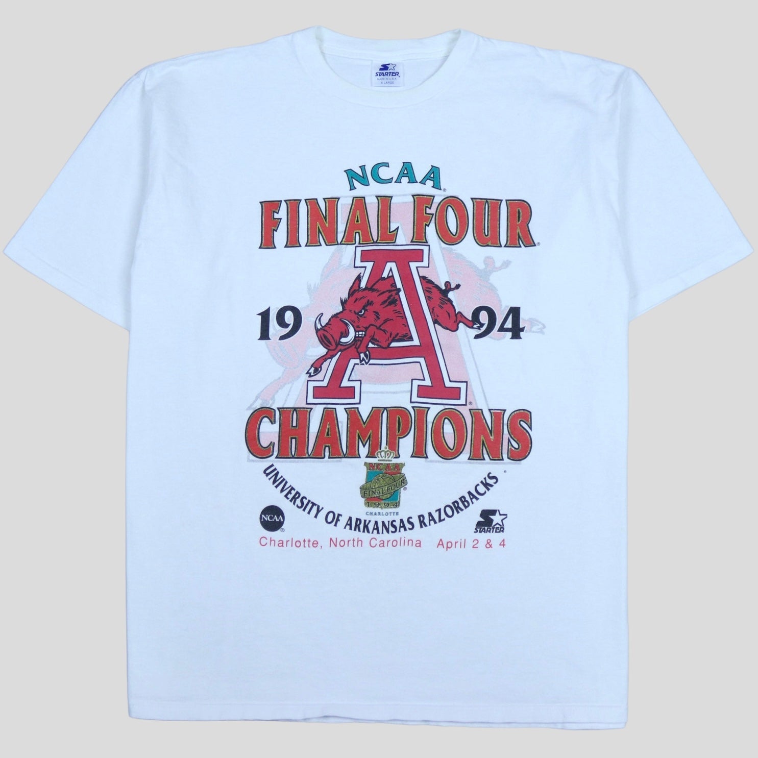 NCAA Final Four Champions 1994 Starter Tee - backtovida