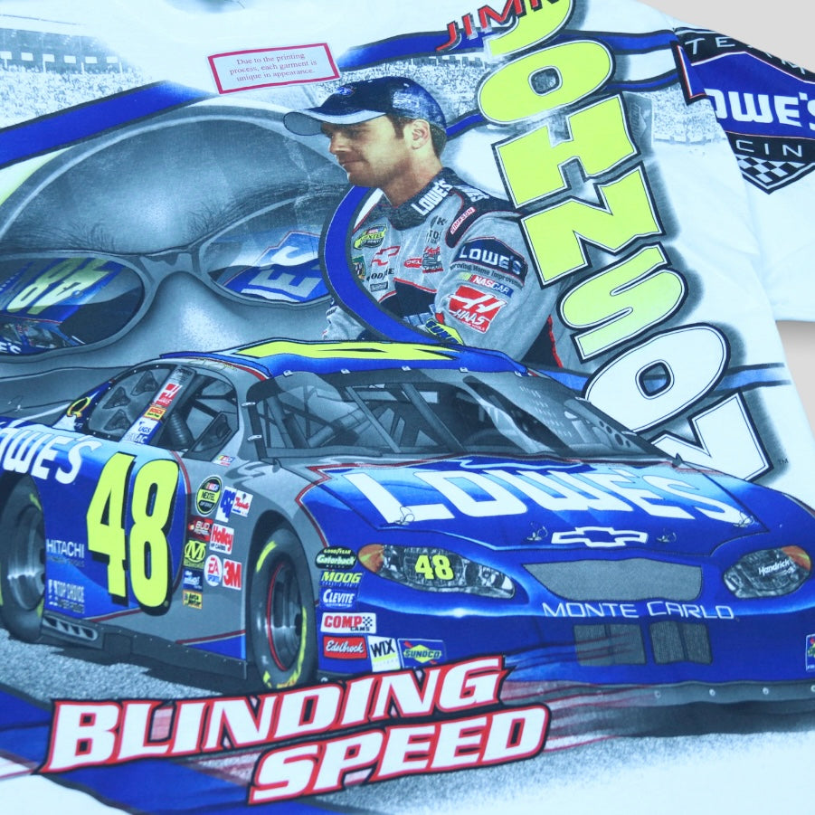 Nascar AOP Jimmie Johnson T Shirt - backtovida