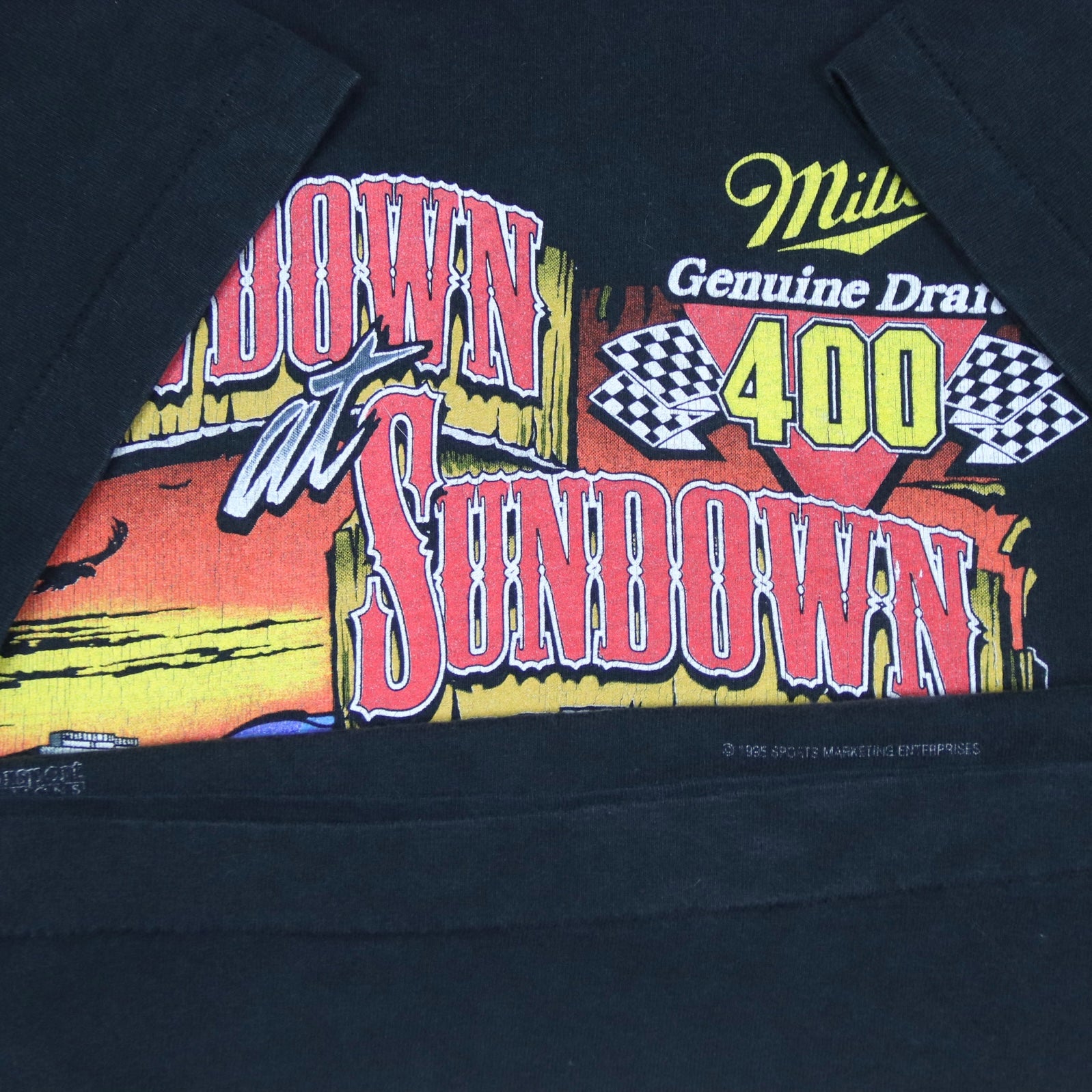 1995 Winston Cup Show Down Nascar T-Shirt - backtovida