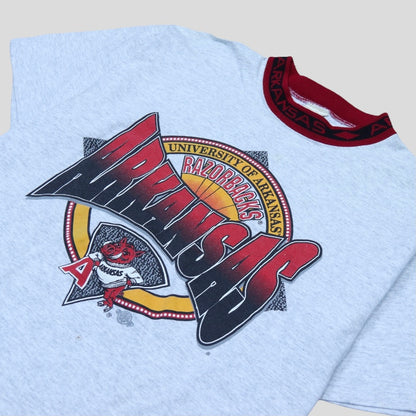 90s University of Arkansas Razorbacks Tee - backtovida