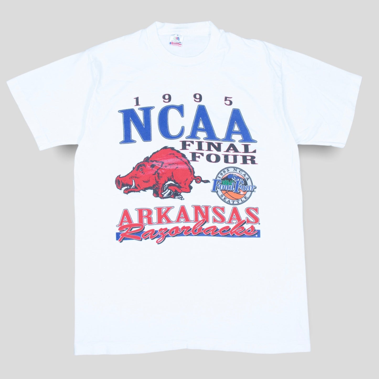 1995 NCAA Final Four Arkansas Vintage T-Shirt - backtovida