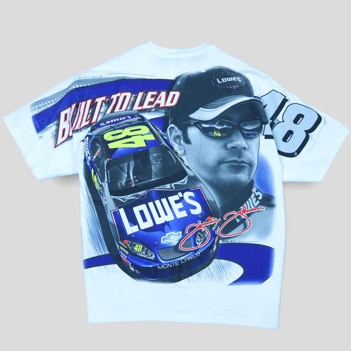 Nascar AOP Jimmie Johnson T Shirt - backtovida