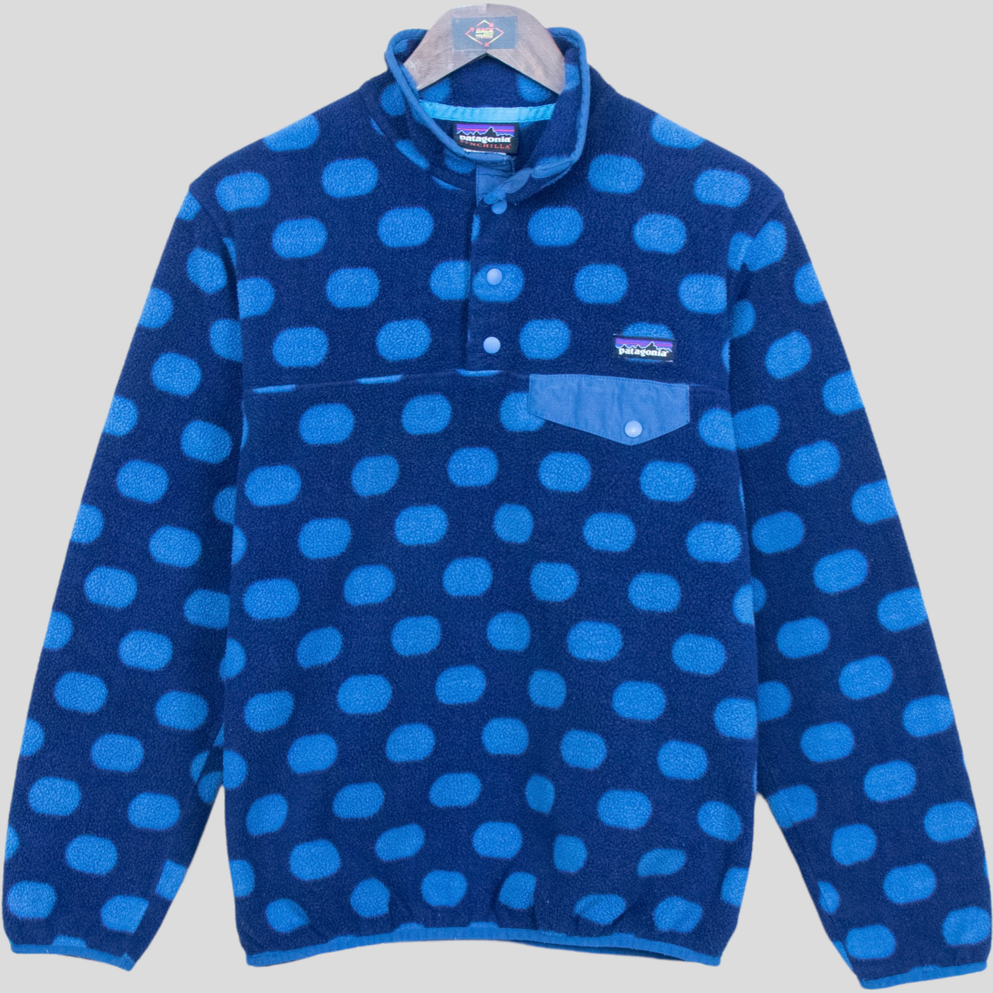 Patagonia Synchilla Polka Dot Fleece Pullover - backtovida