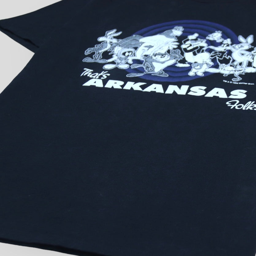 1994 Arkansas X looney Tunes T Shirt - backtovida