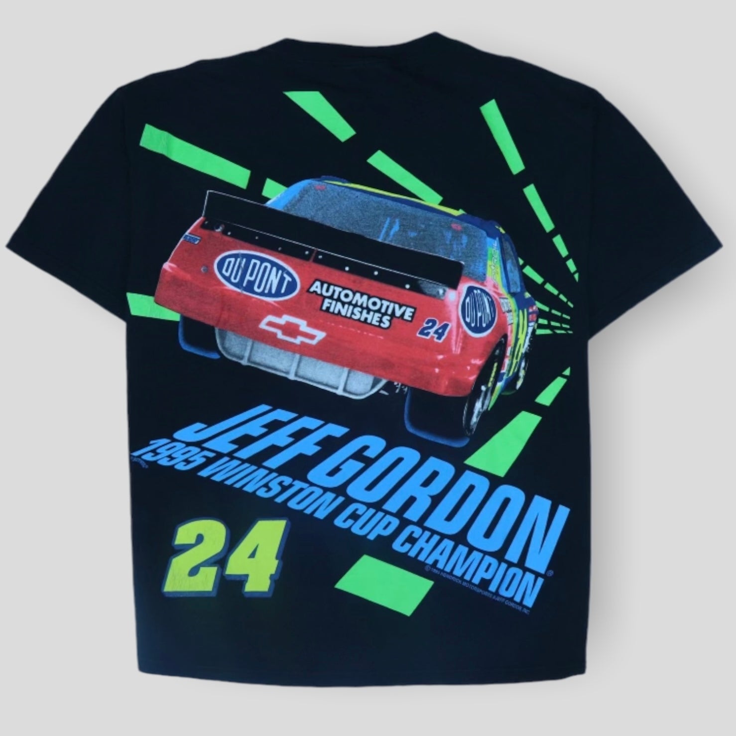 1995 Jeff Gordon Winston Champion T-shirt - backtovida