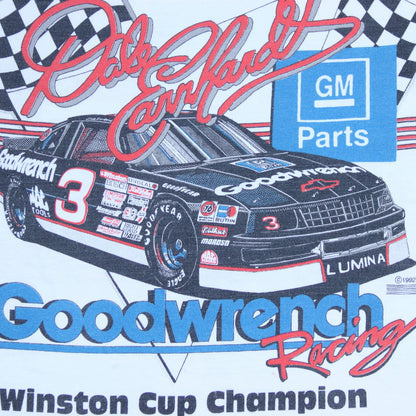 1992 Dale Earnhardt AOP Winston Cup T-Shirt - backtovida