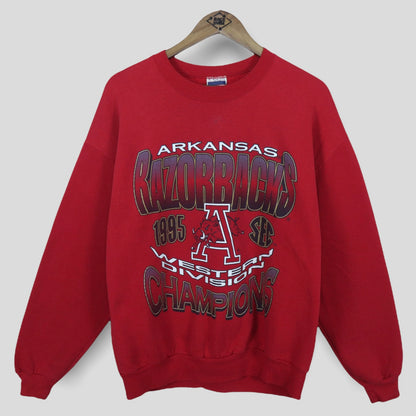 1995 Razorbacks SEC Champion Crewneck - backtovida