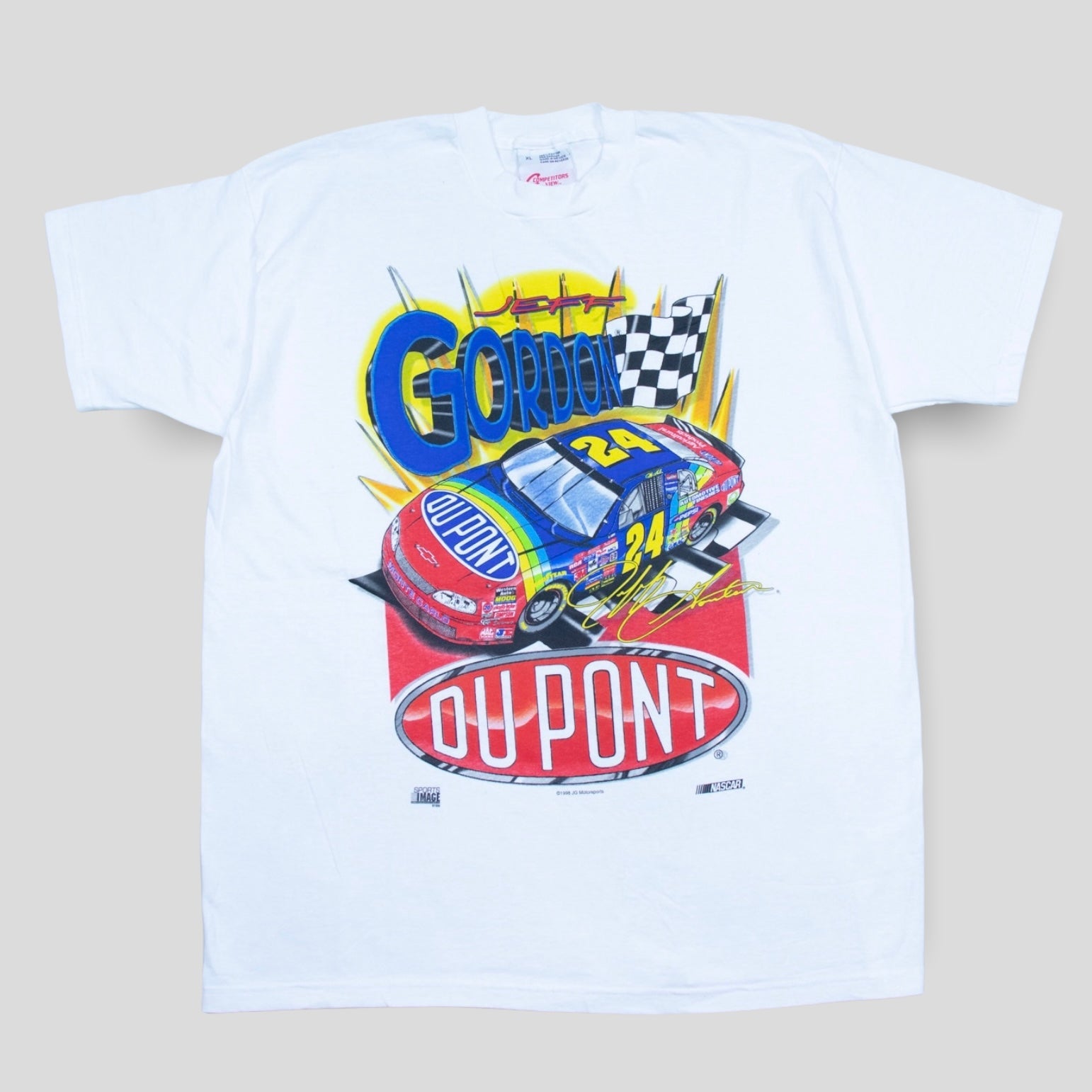 1998 Jeff Gordon Vintage Racing T-Shirt - backtovida